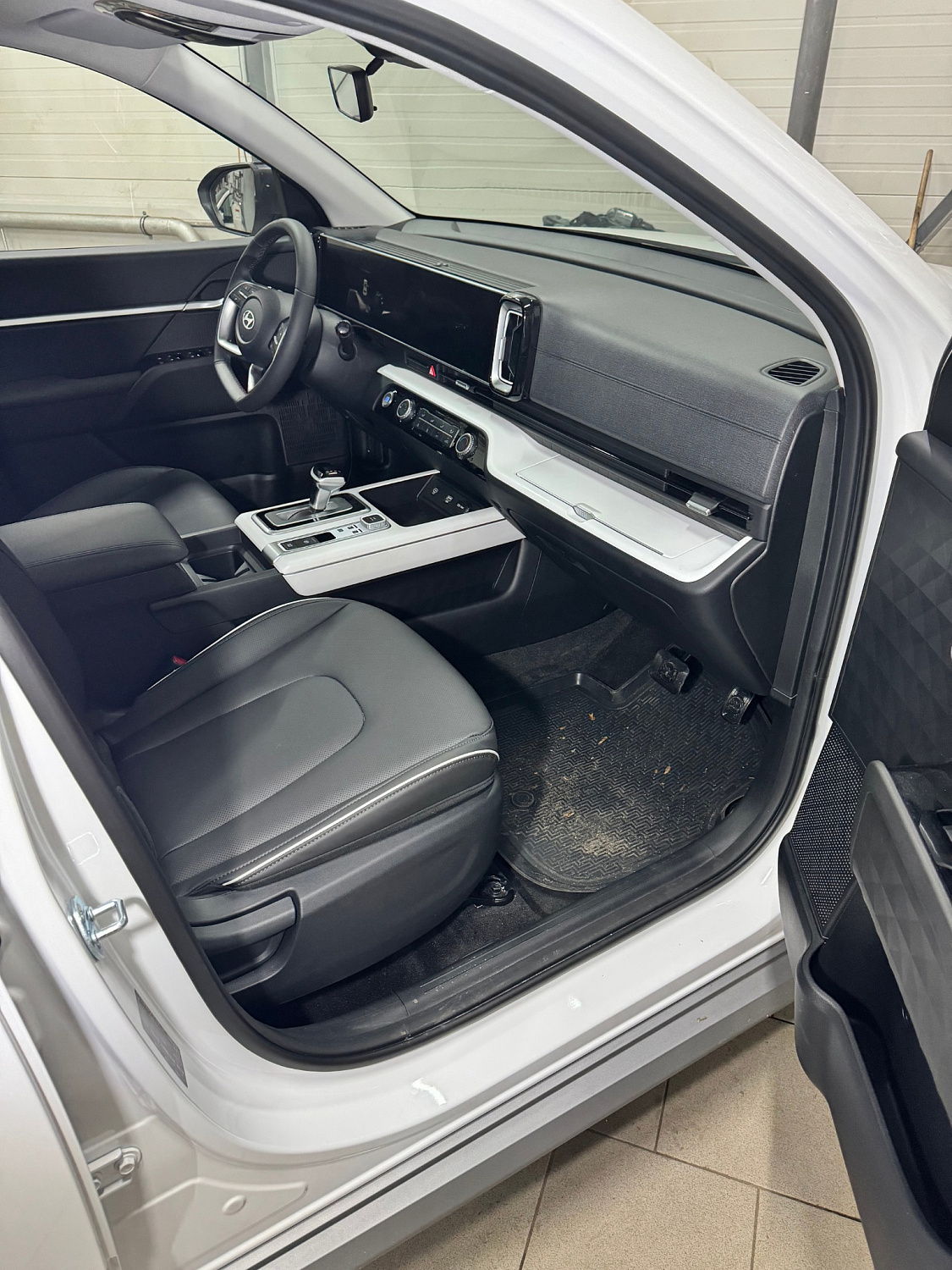 Установка тяговых педалей на Hyundai Mufasa (автомат, 2шт.)