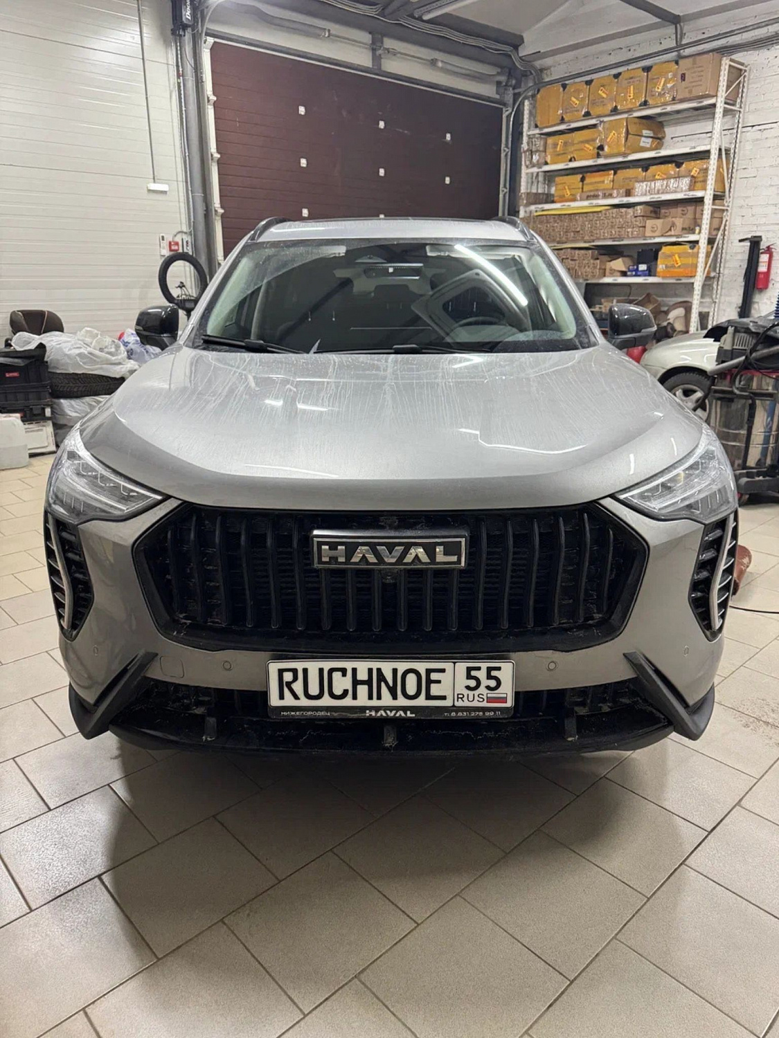 Установили дублер педали газа на HAVAL