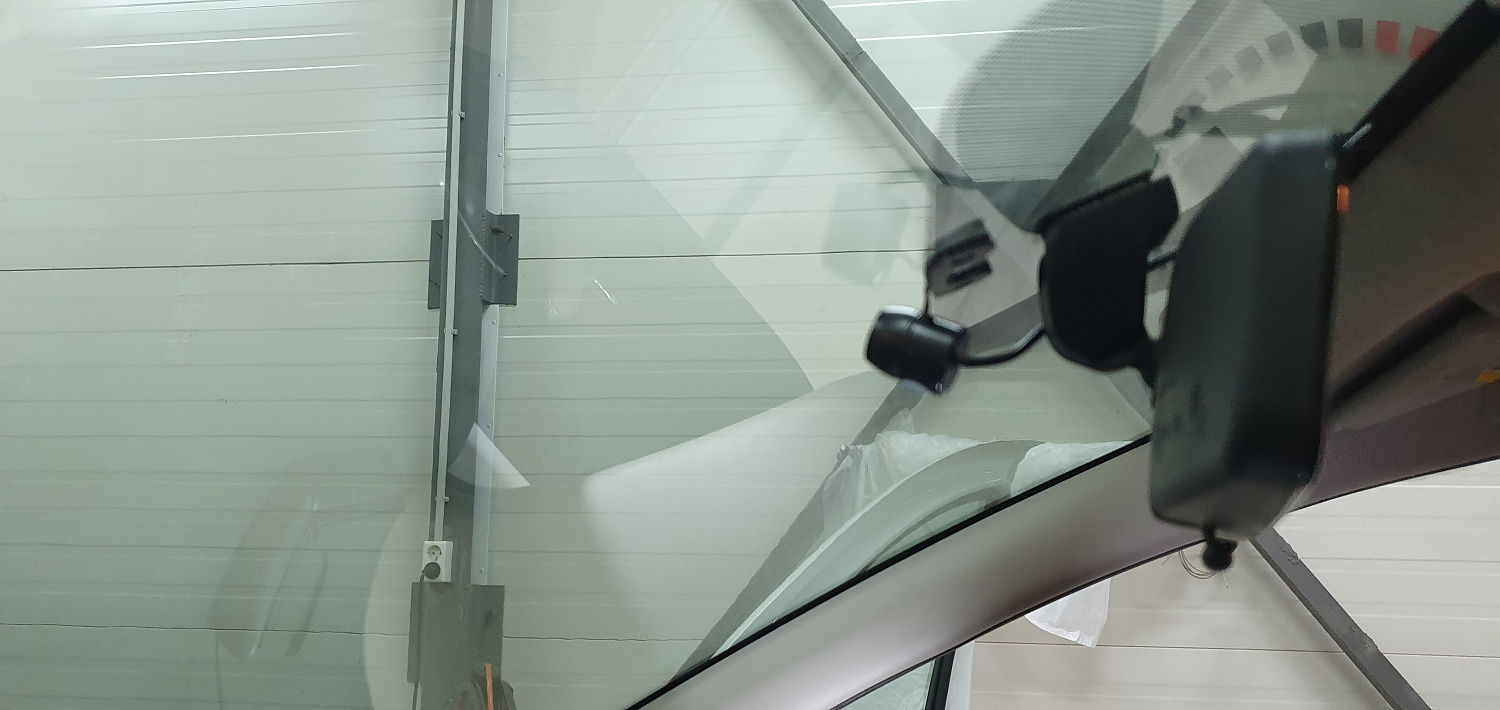 Установка видеонаблюдения для Renault Logan 2021 г. 