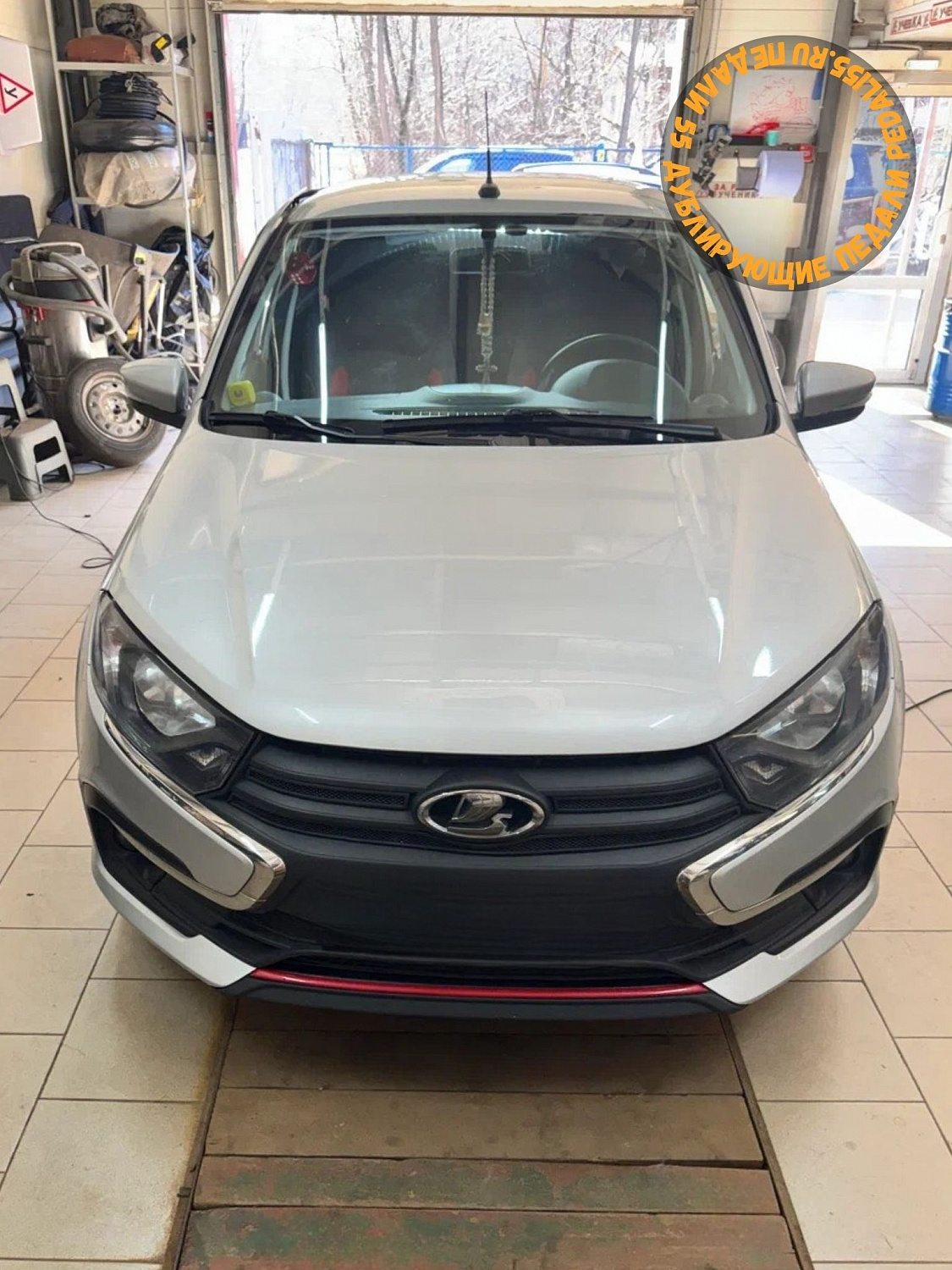 Установка дублирующих тросовых  педалей в Lada Granta (МКПП)