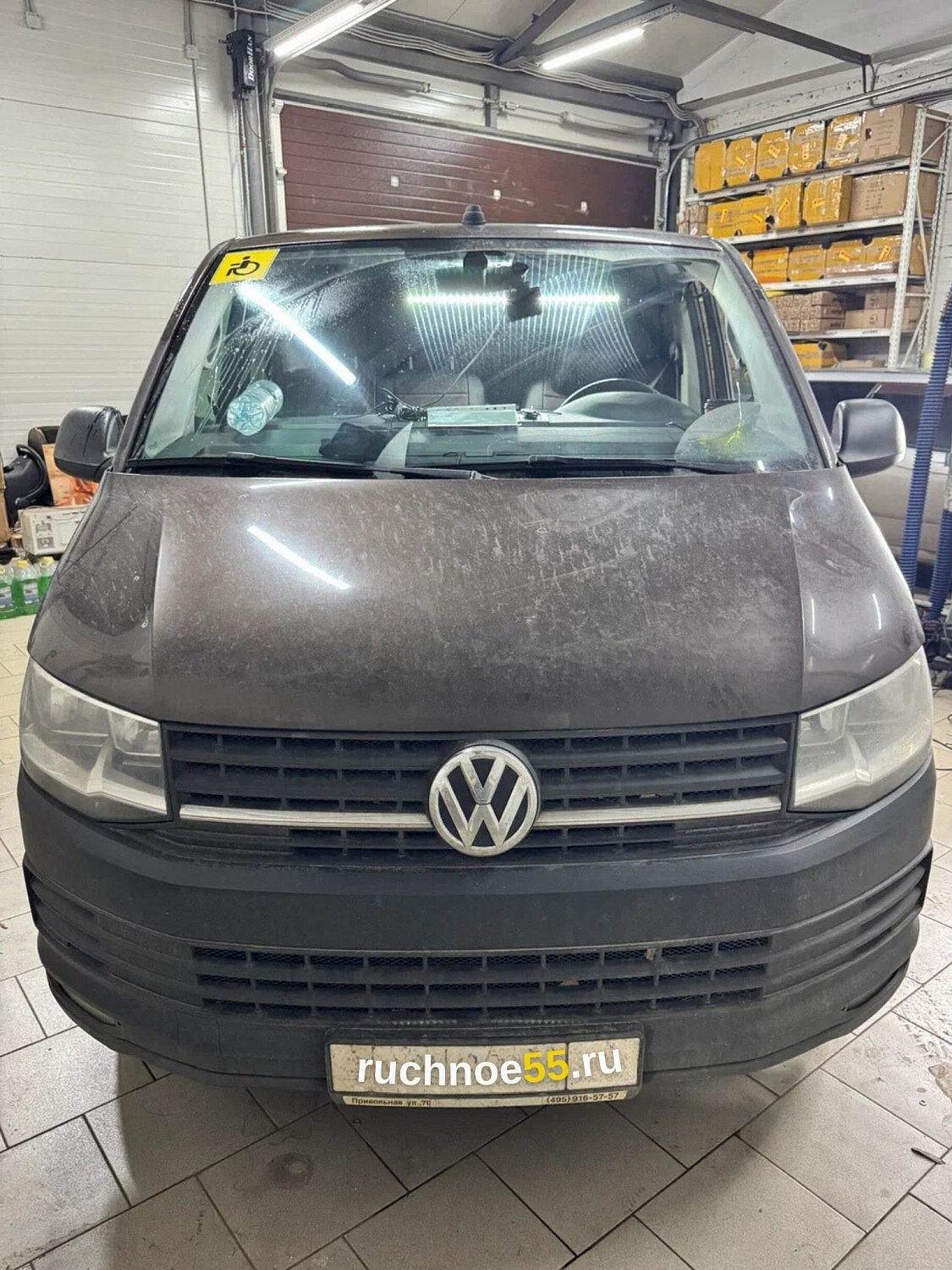 Установка ручного управления для Volkswagen Transporter