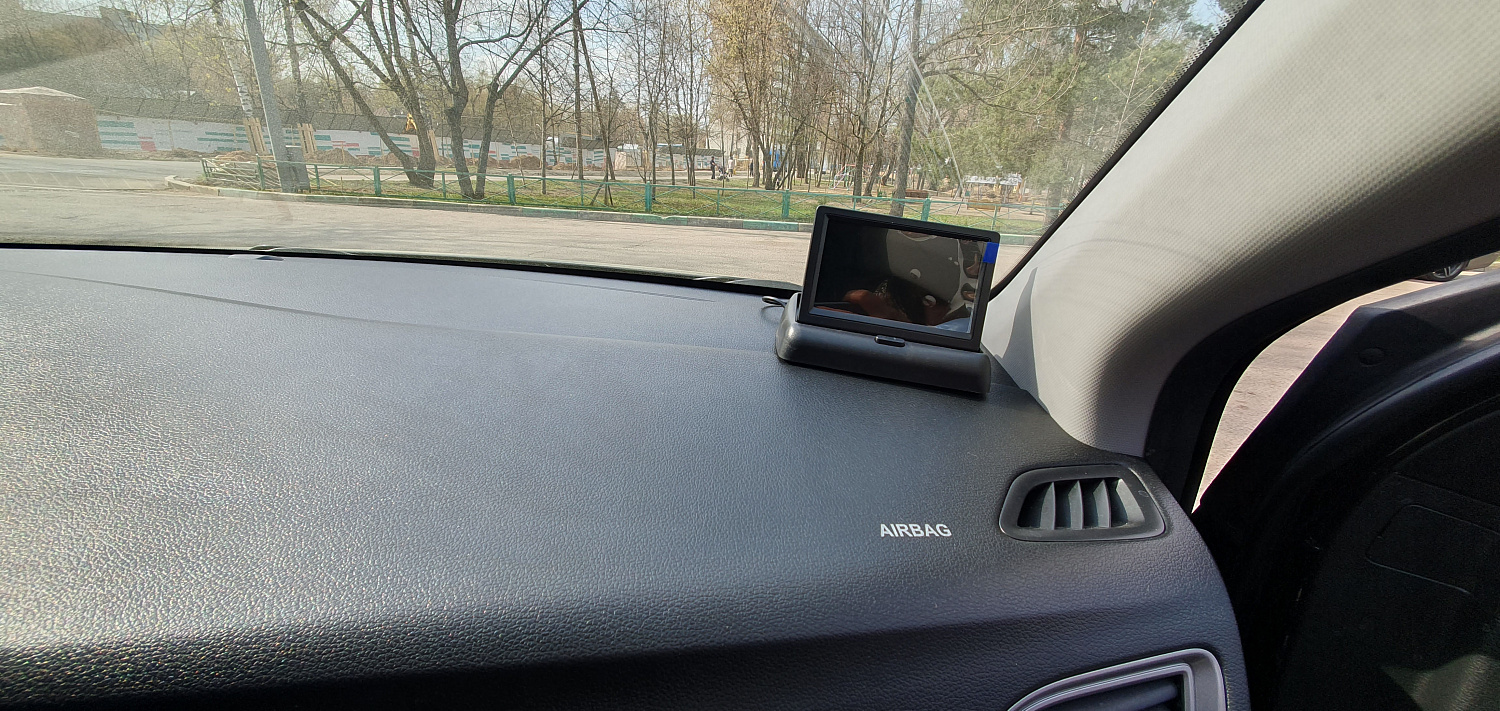 Установка видеонаблюдения для Hyundai Solaris